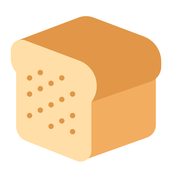 Bread Flat Vector