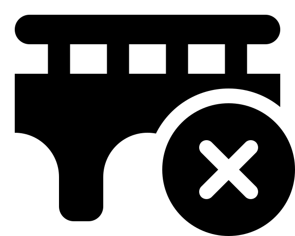 Bridge Circle Xmark