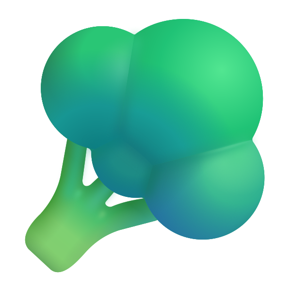 Broccoli Color Vector