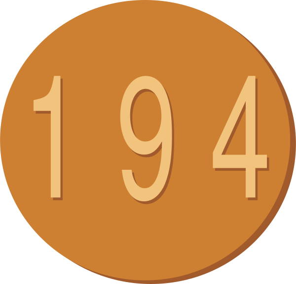 Bronzeyear 1944 Noframe