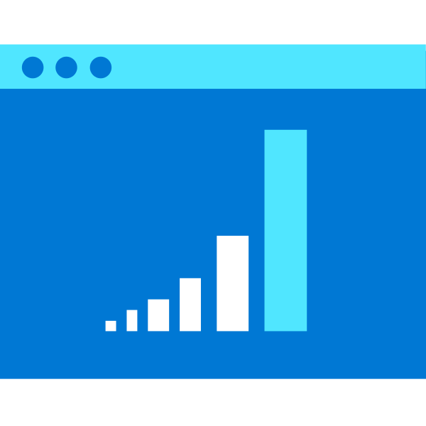 Browser Chart Vector