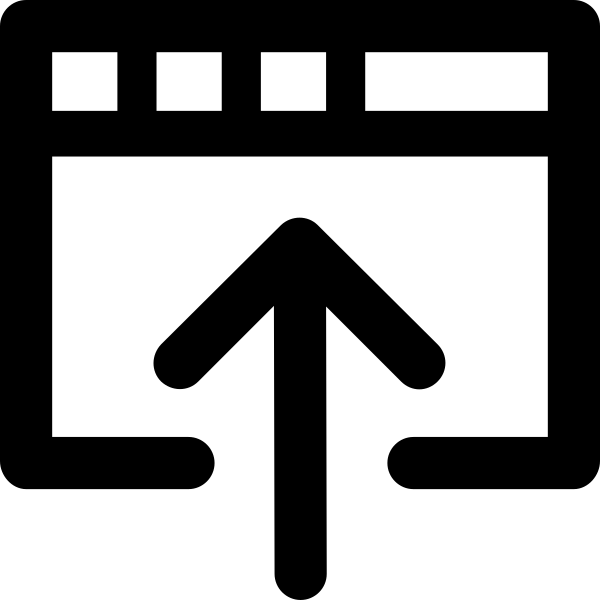 Browser Upload Vector