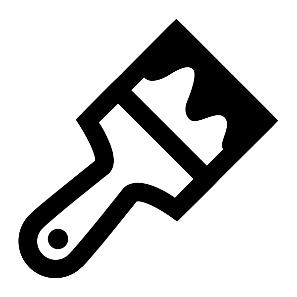 Brush Solid Vector