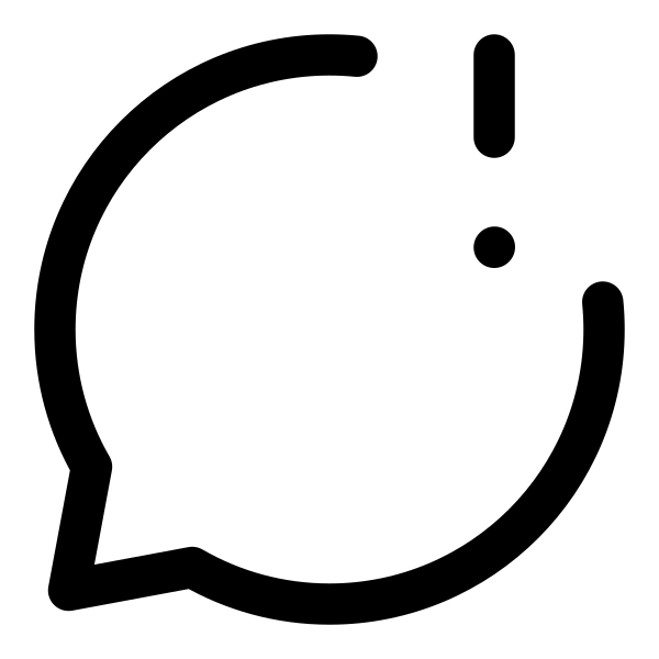 Bubble Warning