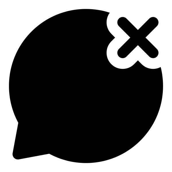 Bubble Xmark
