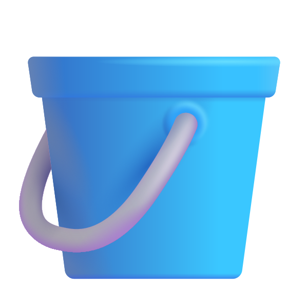 Bucket Color Vector