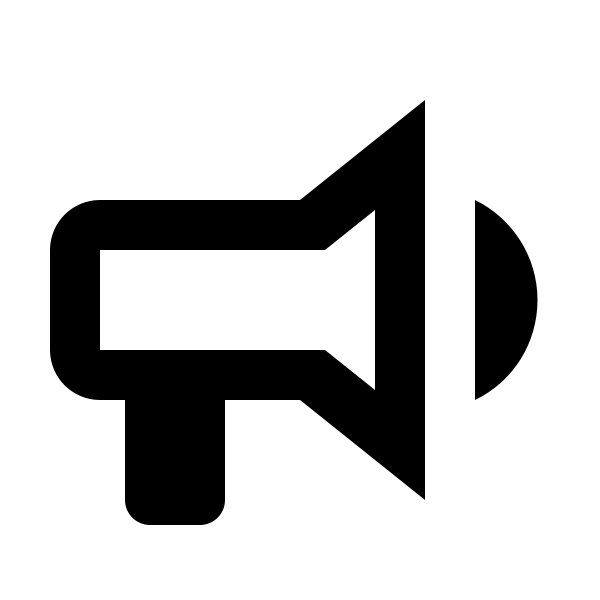 Bullhorn Outline