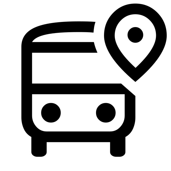 Bus Map Pin