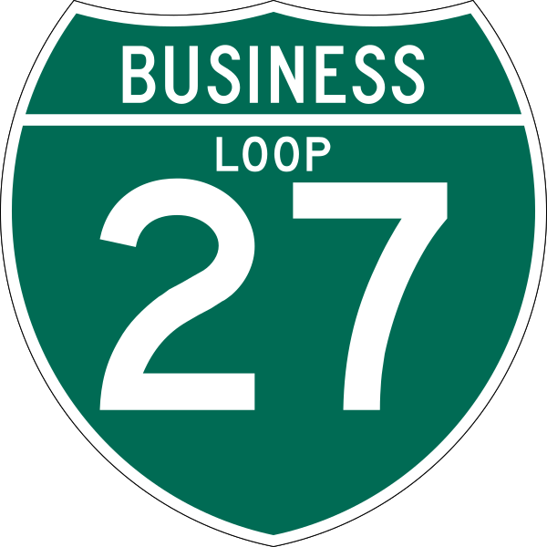 Business Loop 27 Vector