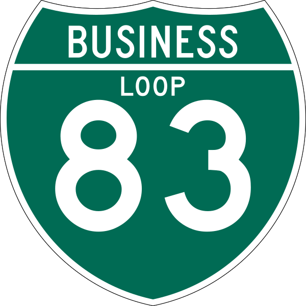 Business Loop 83 Vector