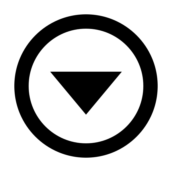 Bx Caret Down Circle