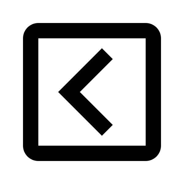 Bx Chevron Left Square