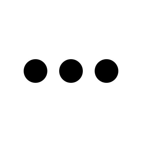 Bx Dots Horizontal Rounded