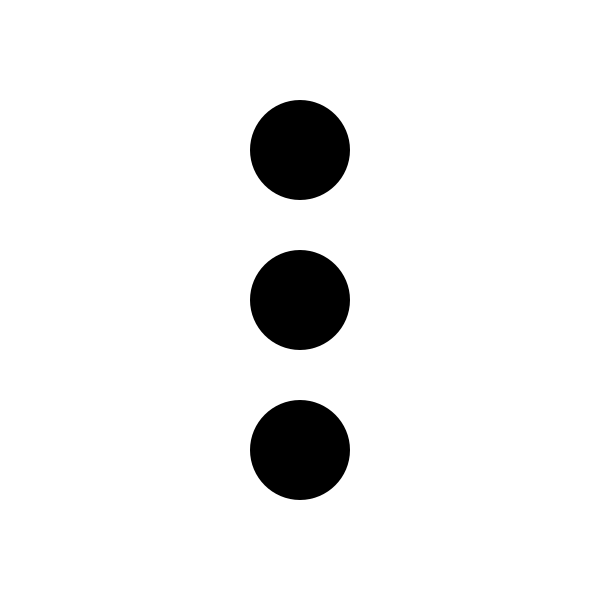 Bx Dots Vertical Rounded