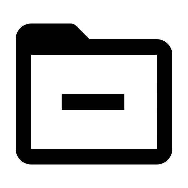 Bx Folder Minus