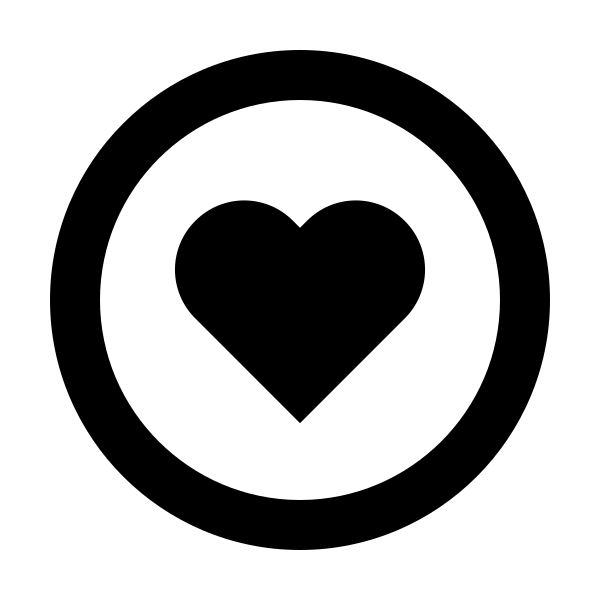 Bx Heart Circle