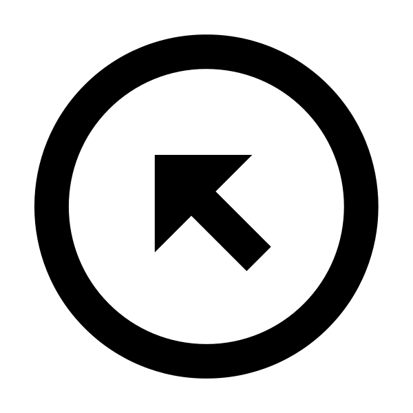 Bx Left Top Arrow Circle