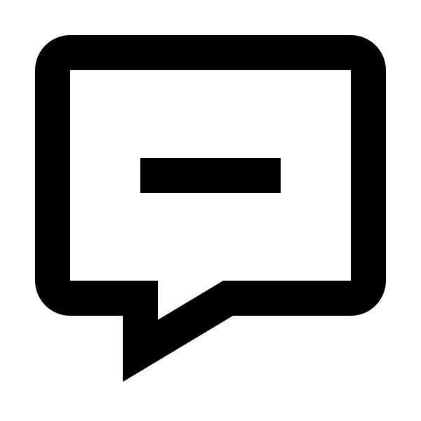 Bx Message Minus