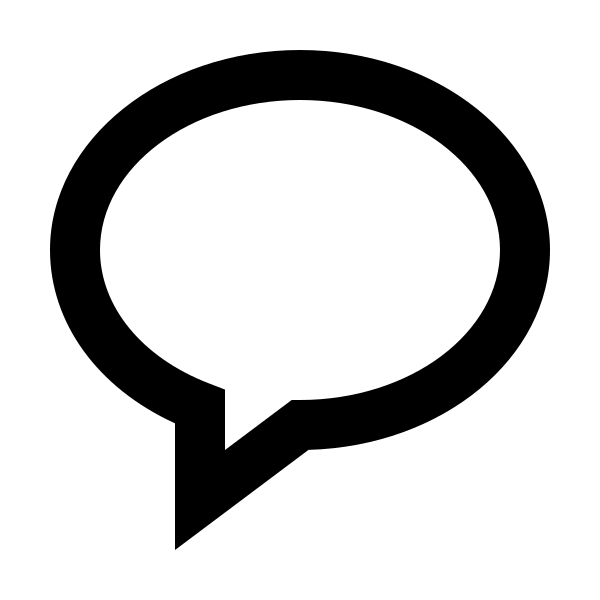 Bx Message Rounded