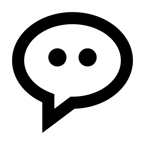 Bx Message Rounded Dots