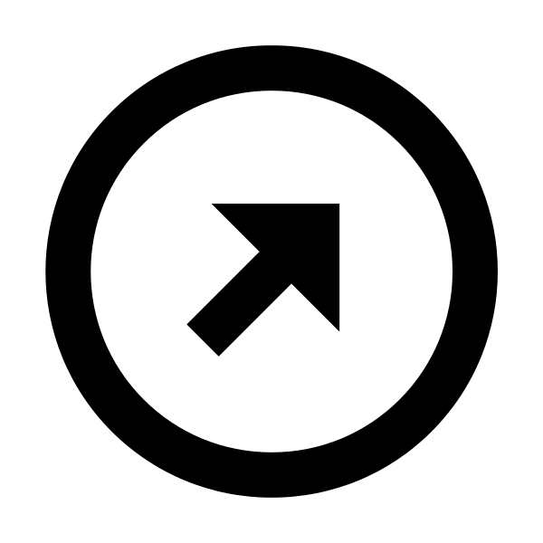 Bx Right Top Arrow Circle