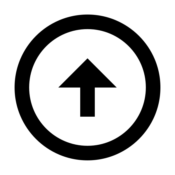 Bx Up Arrow Circle