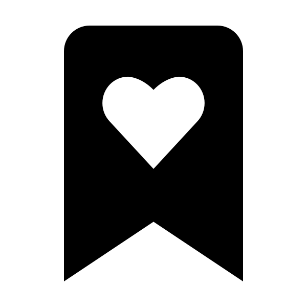 Bxs Bookmark Heart