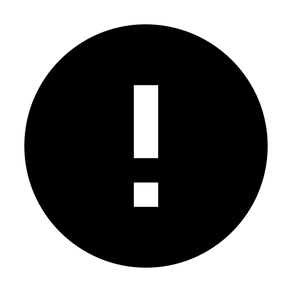 Bxs Error Circle