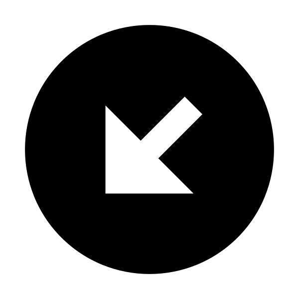 Bxs Left Down Arrow Circle
