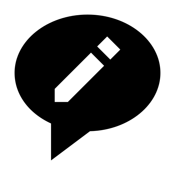 Bxs Message Rounded Edit