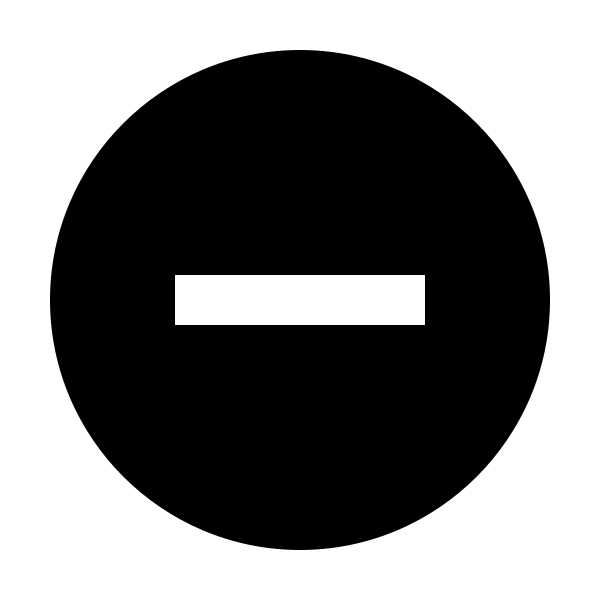 Bxs Minus Circle