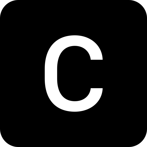 C Square Fill