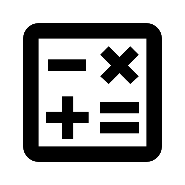 Calculator Variant Outline