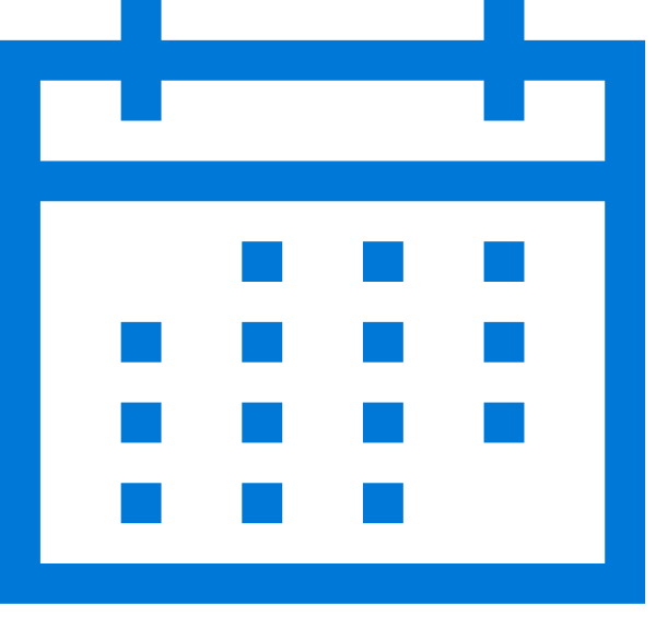 Calendar Alt Blue