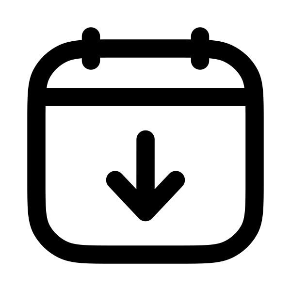 Calendar Arrow Down