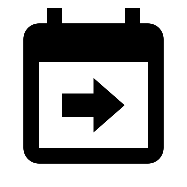 Calendar Arrow Right