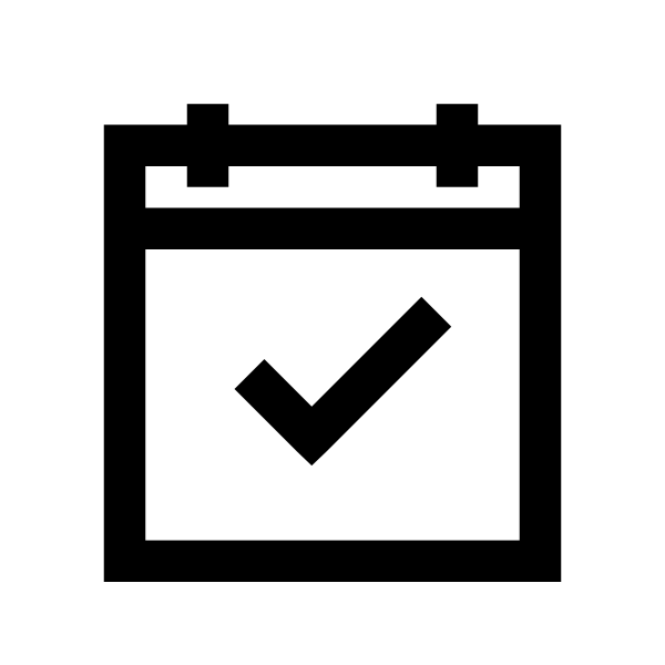Calendar Check Vector