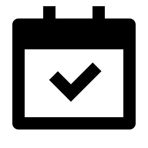 Calendar Check Fill