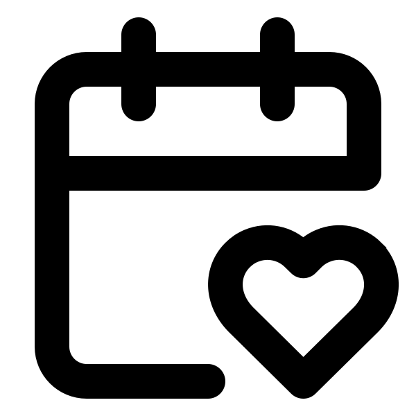 Calendar Heart