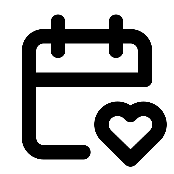 Calendar Heart