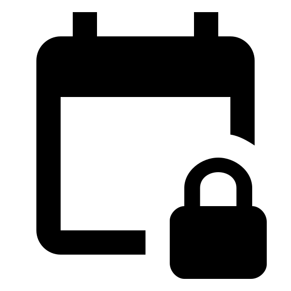 Calendar Lock