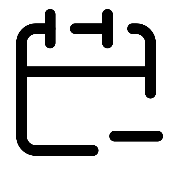 Calendar Minus
