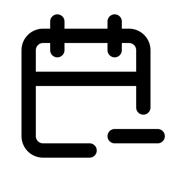 Calendar Minus