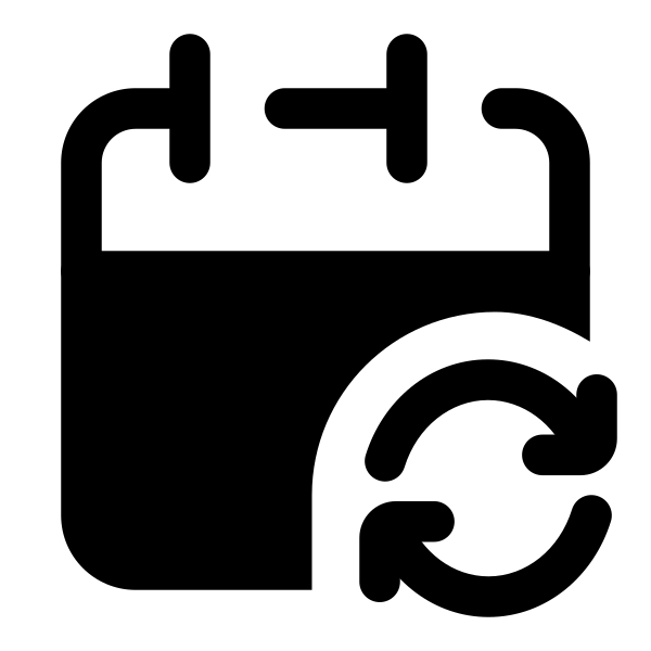 Calendar Rotate Vector