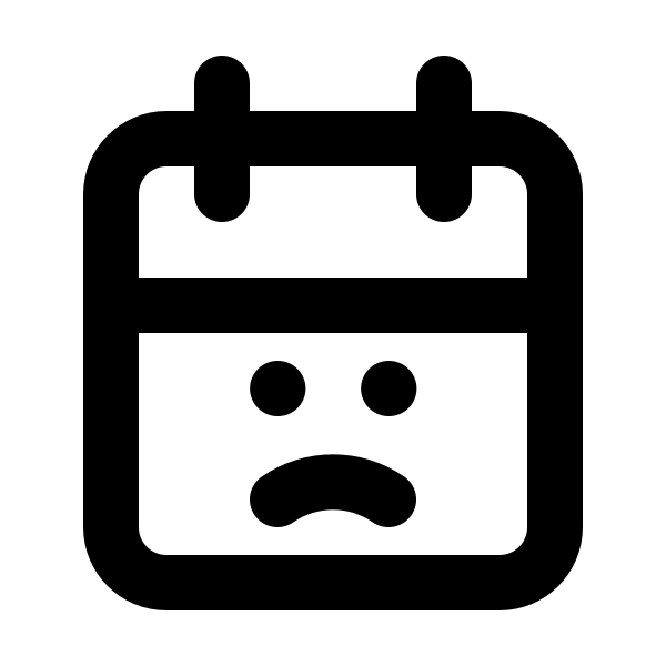 Calendar Sad