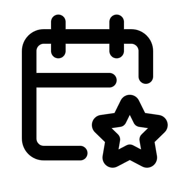 Calendar Star