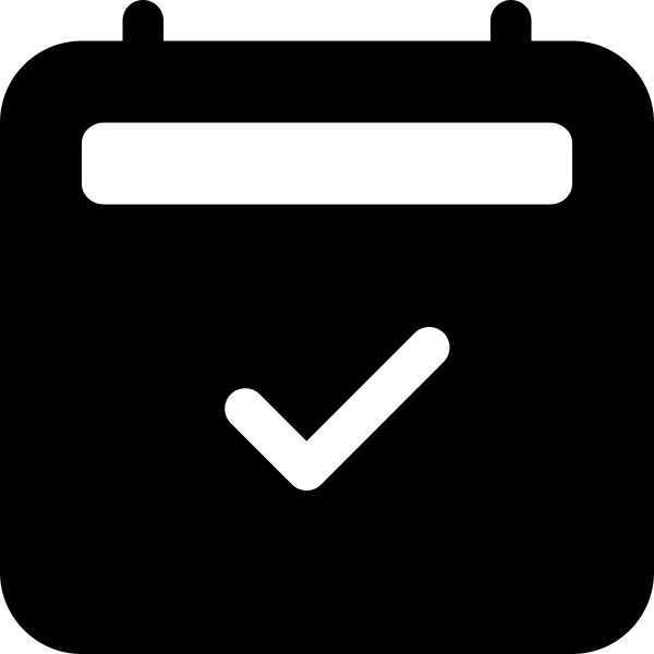 Calendar2 Check Fill