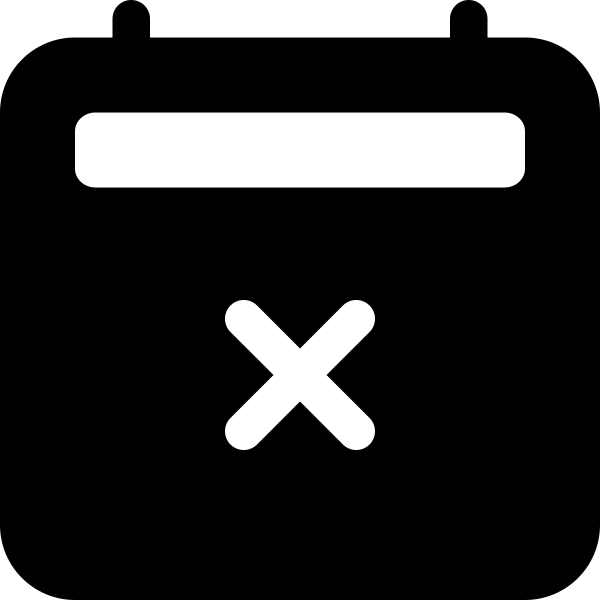 Calendar2 X Fill