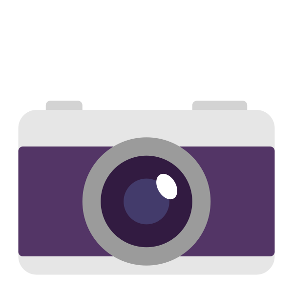 Camera Flat Vector