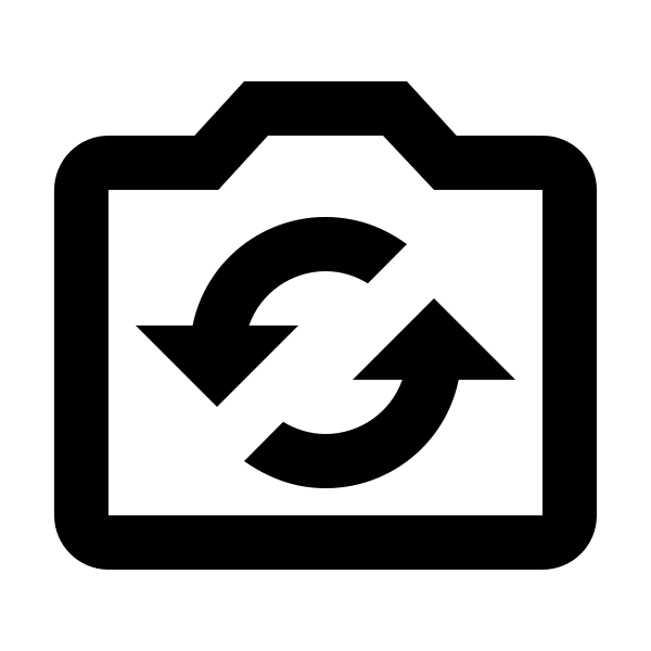 Camera Flip Outline